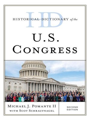 cover image of Historical Dictionary of the U.S. Congress